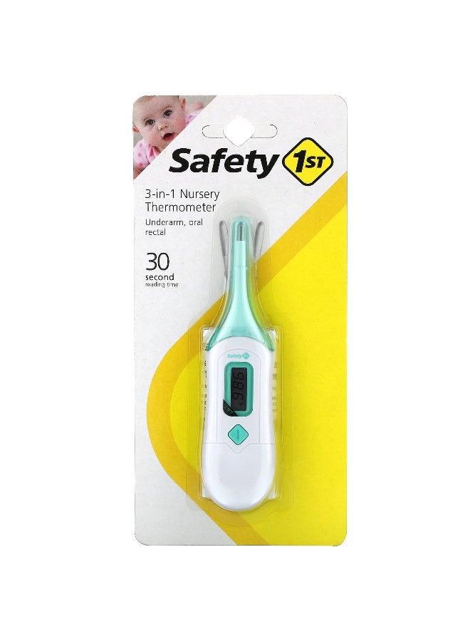 Safety 1st سلامة أولاً، مقياس حرارة للأطفال 3 في 1، 1 قطعة - Image 1