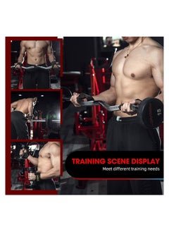 Excefore Weight Lifting Wrist Straps, Weightlifting Wrist Straps with Cushion Wrist Loop, Leather Weight Lifting Wrist Straps for Weightlifting and Workout, Lifting Grips Hand Straps for Men and Women  - Image 4