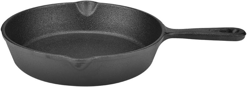 HEEPDD Cast Iron Skillet Frying Pan, PreSeasoned NonStick Cooking Tool, Even Heating, Perfect for Grilling and Baking, 6.3-Inch and 7.9-Inch Sizes Kitchen Appliances (20cm) - Image 3