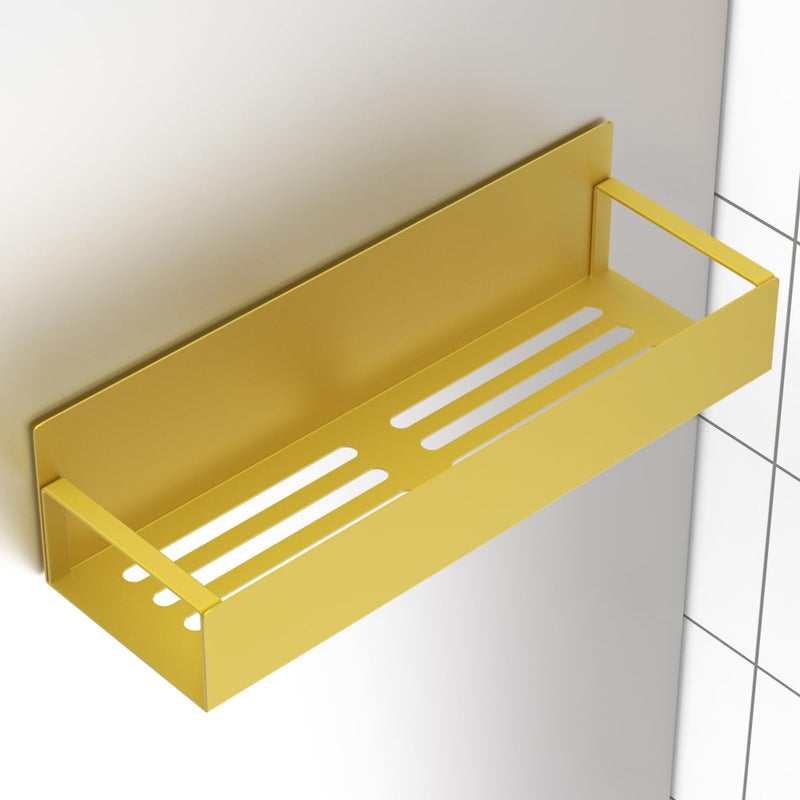 HuggieGems 4 Pack Magnetic Spice Storage Rack Organizer for Refrigerator and Oven, Gold Fridge Organizers and Storage - Image 5