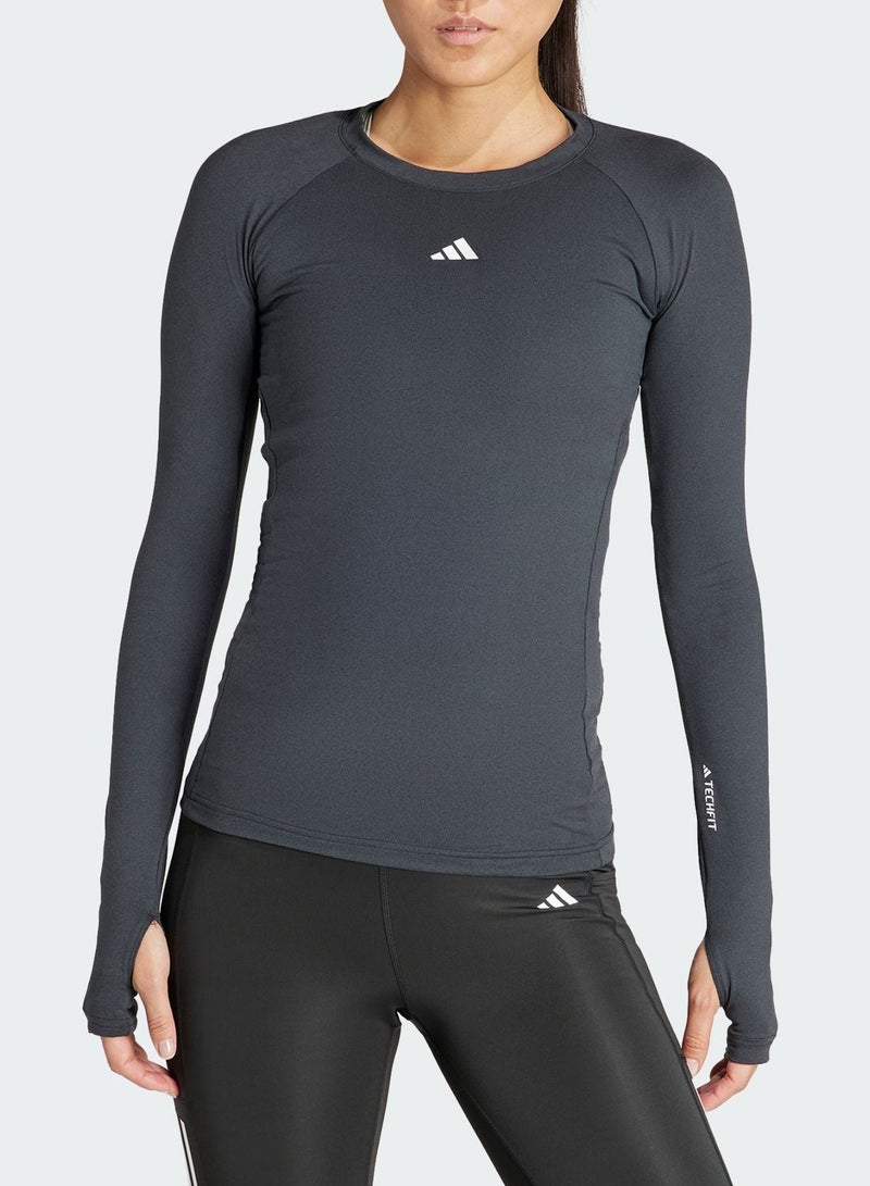 Adidas Techfit Long Sleeve Training Long-Sleeve Top - Image 3