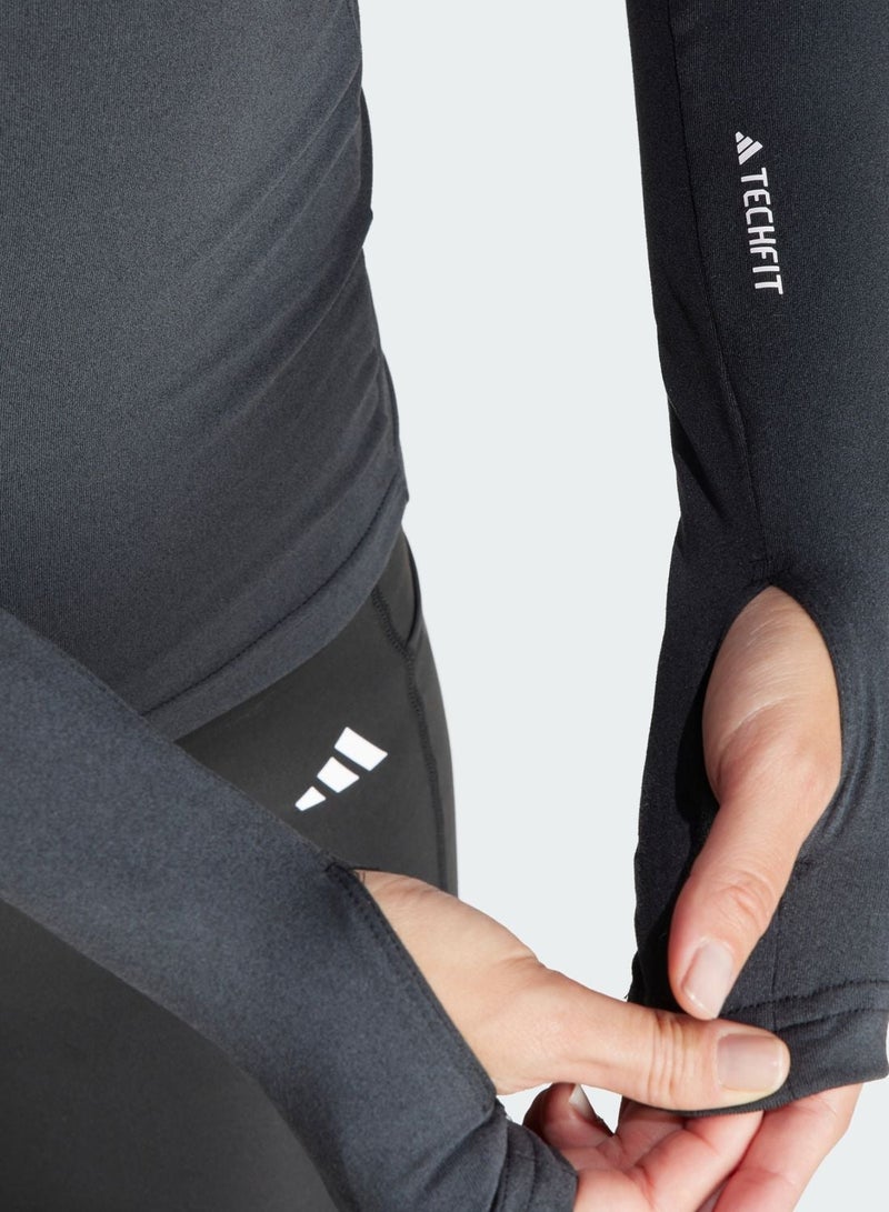 Adidas Techfit Long Sleeve Training Long-Sleeve Top - Image 4