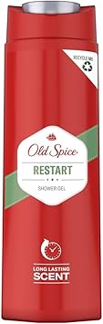Old Spice جل استحمام أولد سبايس ريستارت 400 مل مع عطر يدوم طويلاً للرجال