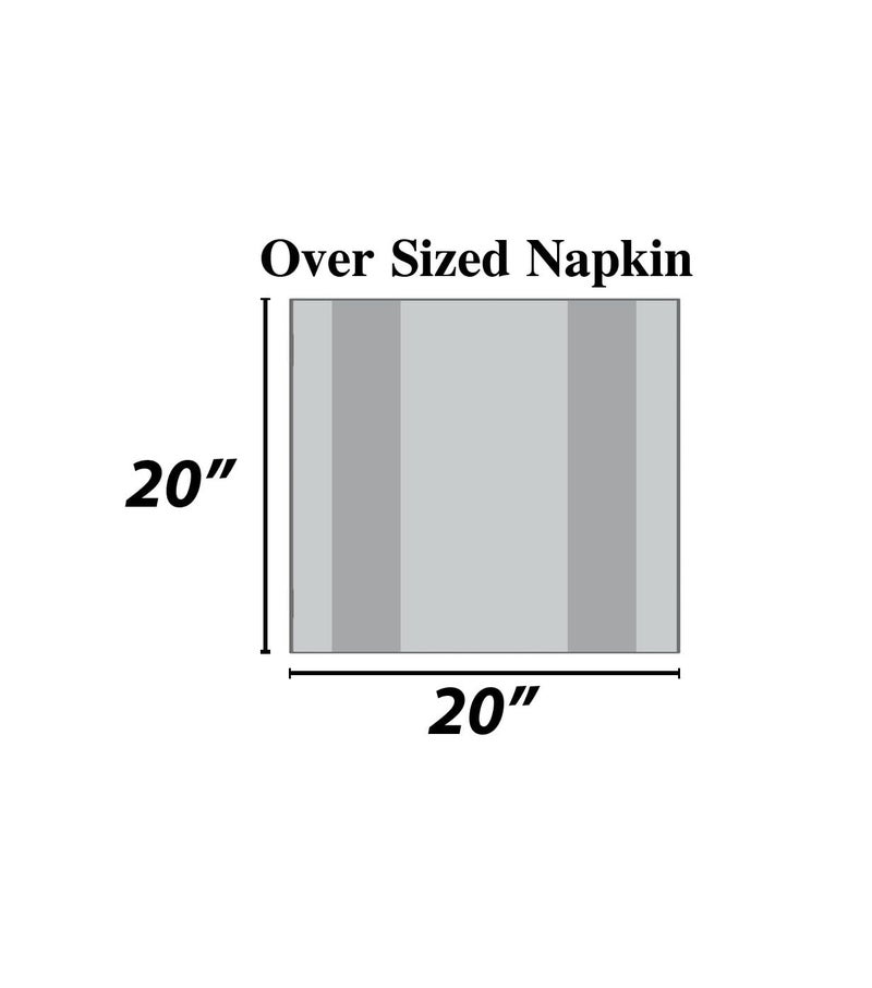 فيلا الحضرية Urban Villa Harvest Dinner Napkins (20x20 in) مجموعة من 6 100 ٪ من بيج شامبراي سقوط مناديل القماش الجودة على المناديل القماشية ذات الحجم الحجم لفضل إعطاء جودة فندق ناعمة ناعمة  - Image 3