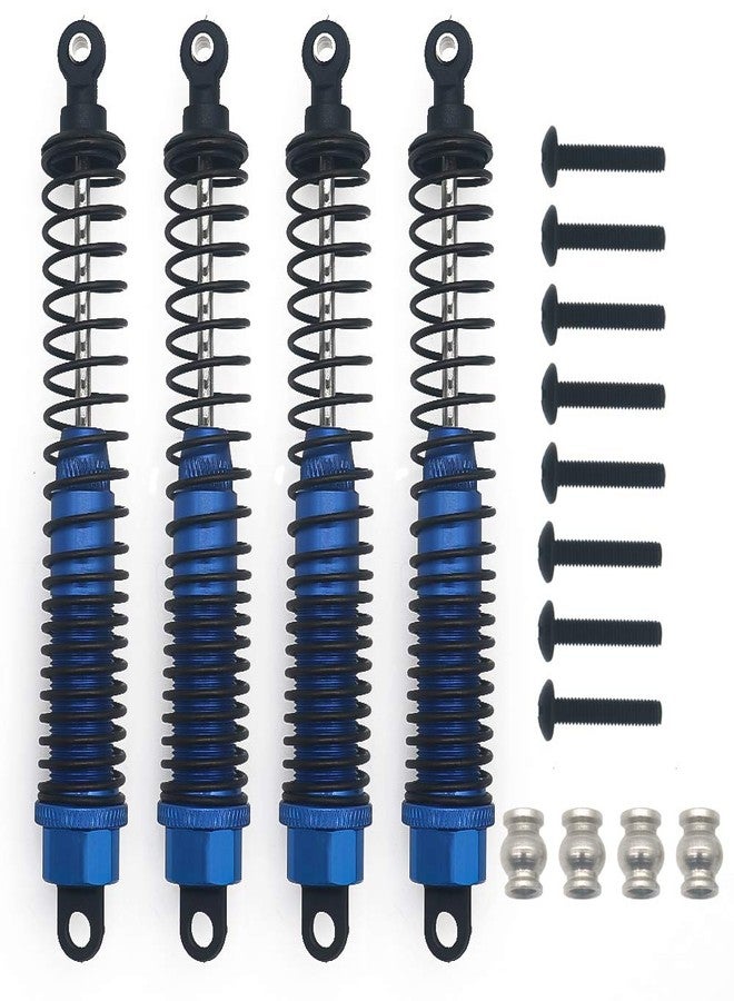 HobbyCrawler Shock Absorber Damper 130mm Oil Adjustable Alloy Aluminum for RC Car 1/10 Crawler Truck Upgraded Hop-Up Parts ECX VRX HPI HSP Traxxas Losi Axial Tamiya Redcat Himoto Losi(Dark Blue) - Image 1