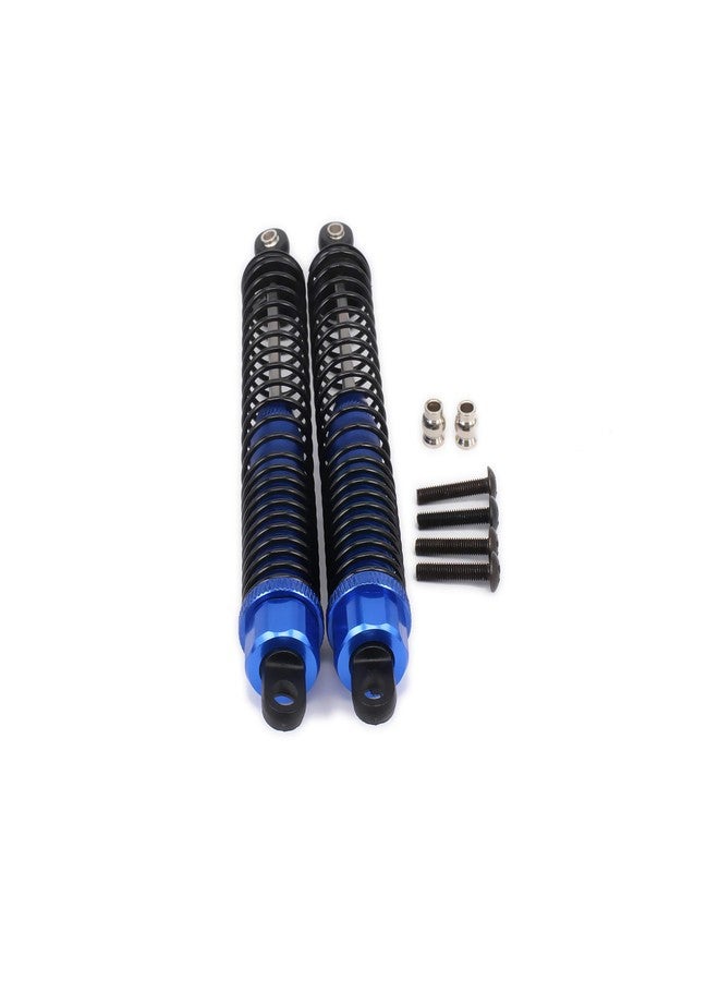 HobbyCrawler Shock Absorber Damper 130mm Oil Adjustable Alloy Aluminum for RC Car 1/10 Crawler Truck Upgraded Hop-Up Parts ECX VRX HPI HSP Traxxas Losi Axial Tamiya Redcat Himoto Losi(Dark Blue) - Image 4