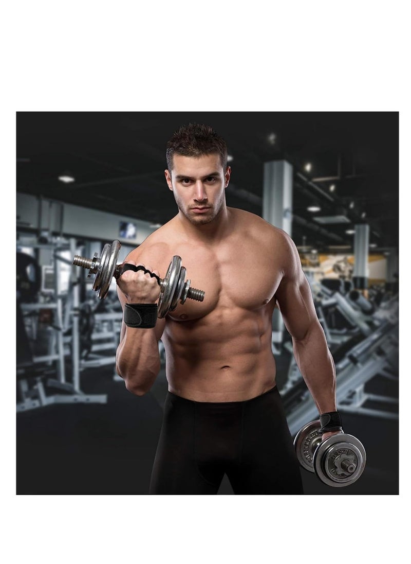 Motim Gym Gloves for Men Workout - Silicon Padded Glove for Weight Lifting | Half Finger Gym Gloves with Wrist Support for Fitness Training for Men Women  - Image 4