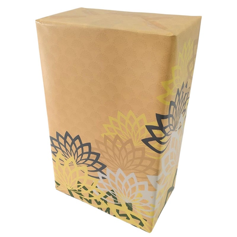 eVincE - thoughtful PRESENTations eVincE Birthday Gift Wrapping Paper with Pretty Lotus Pattern | Set of 25 Sheets, 70 x 50 cms Large Wrap | For Diwali Xmas Wedding Anniversary Rakhi and All Occasion |  - Image 5