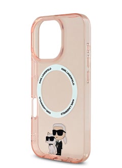 iPhone 16 Pro MagSafe Case IML Hard Cover with Nft Karl & Choupette / Drop protection/ Slim Profile/ Lightweight/ Easy Snap-On - Pink - pzsku/Z5E3B4E89ED2EC8EDE4A2Z/45/_/1727879391/523f8423-b3ca-45a6-aac8-50ca51acd259