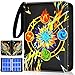 Minkeytal Card Binder for Cards 9Pocket Trading Card Binder with 50 Removable Sleeves Fits 900 Cards Great Creative Design Card Collection Binder Album Gift for Boys Girls Aged 4 to 16 900 Pockets - Image 3