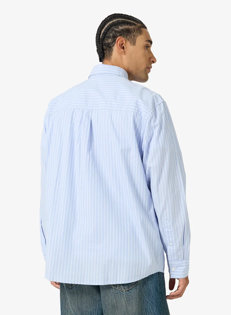 JACK & JONES Striped Long Sleeve Shirt