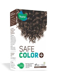 Safe Hair Color Dark Brown 100G Certified Organic Chemical And Allergy Free Bio Natural Hair Colour With No Ammonia Formula For Men And Women