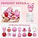LUKBERA 28 Packs Kawaii Mochi Squishy Toys Squishies Stress Relief Fidget for Valentines Day Classroom Exchange Gifts School Prizes - Image 4