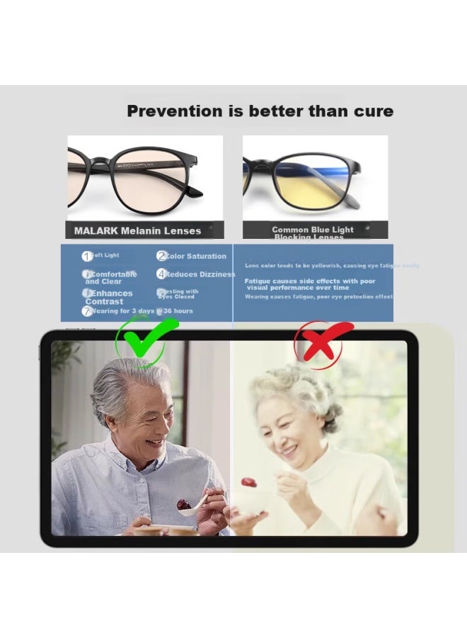 Morakot Morak High-definition Reading Gl Anti-blue Light Radiation Protective Eyewear For Elderly Women Premium Us Imported Material - Image 2
