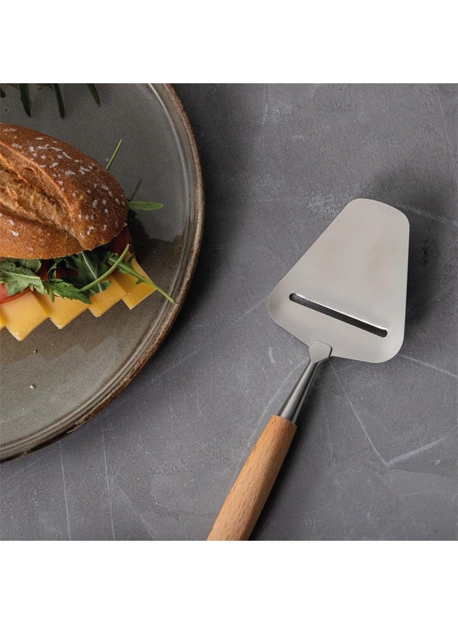 DUNISO Stainless Steel Cheese Slicer Handheld, Multi-Functional Cutter for Cheese, Pancakes, Cakes and Pizzas, Dishwasher Safe Durable Tool for Kitchen - Image 3