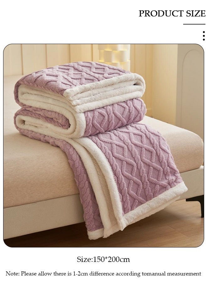 DUNISO Throw Blanket for Couch or Bed, Super Soft Cozy Fleece Blankets for Room Decor, Warm and Breathable,Lightweight Fuzzy Warm Flannel Fleece Blanket Suitable for Couch, Sofa, Bed, Chair - Image 2