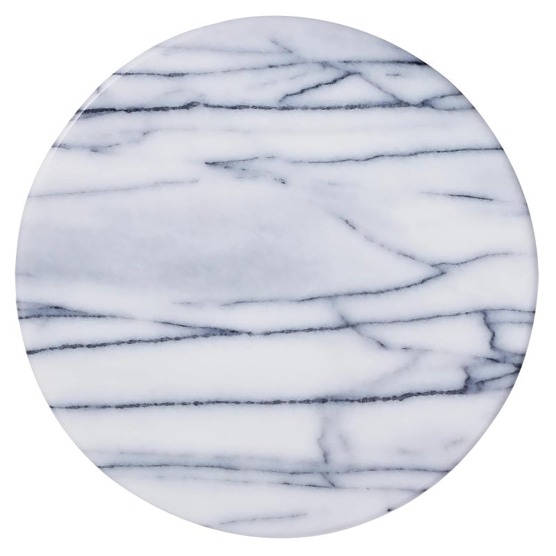 JEmarble JEmarble Lazy Susan 12 inch Turntable with Aluminum Alloy Bearing SmoothSilentDurableWhitePremium Quality 