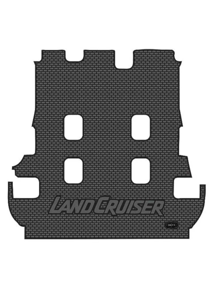  م م ذ ح م ش ﻦﻔﻳرد بطانة مطاطية لصندوق الأمتعة في سيارة لاند كروزر سلسلة 200 مع فتحات مقعد مقطوعة - Image 1