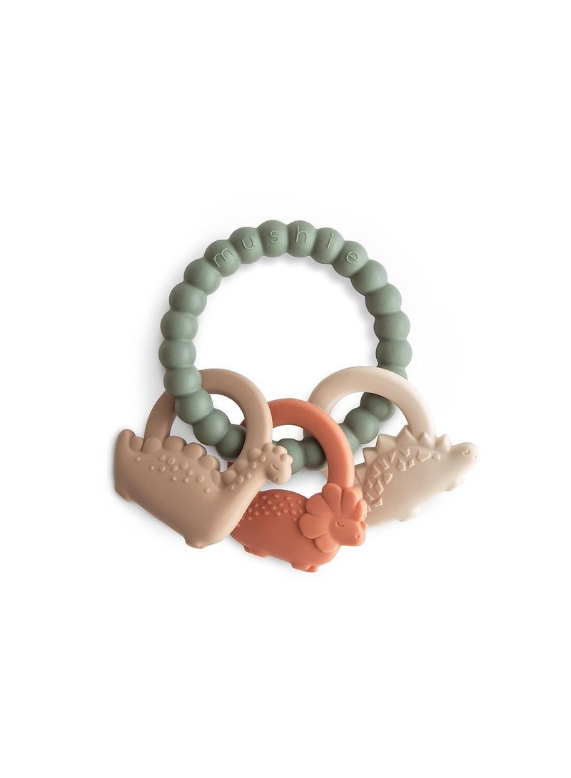 general Silicone Dino Teething Ring Toy  - Image 1