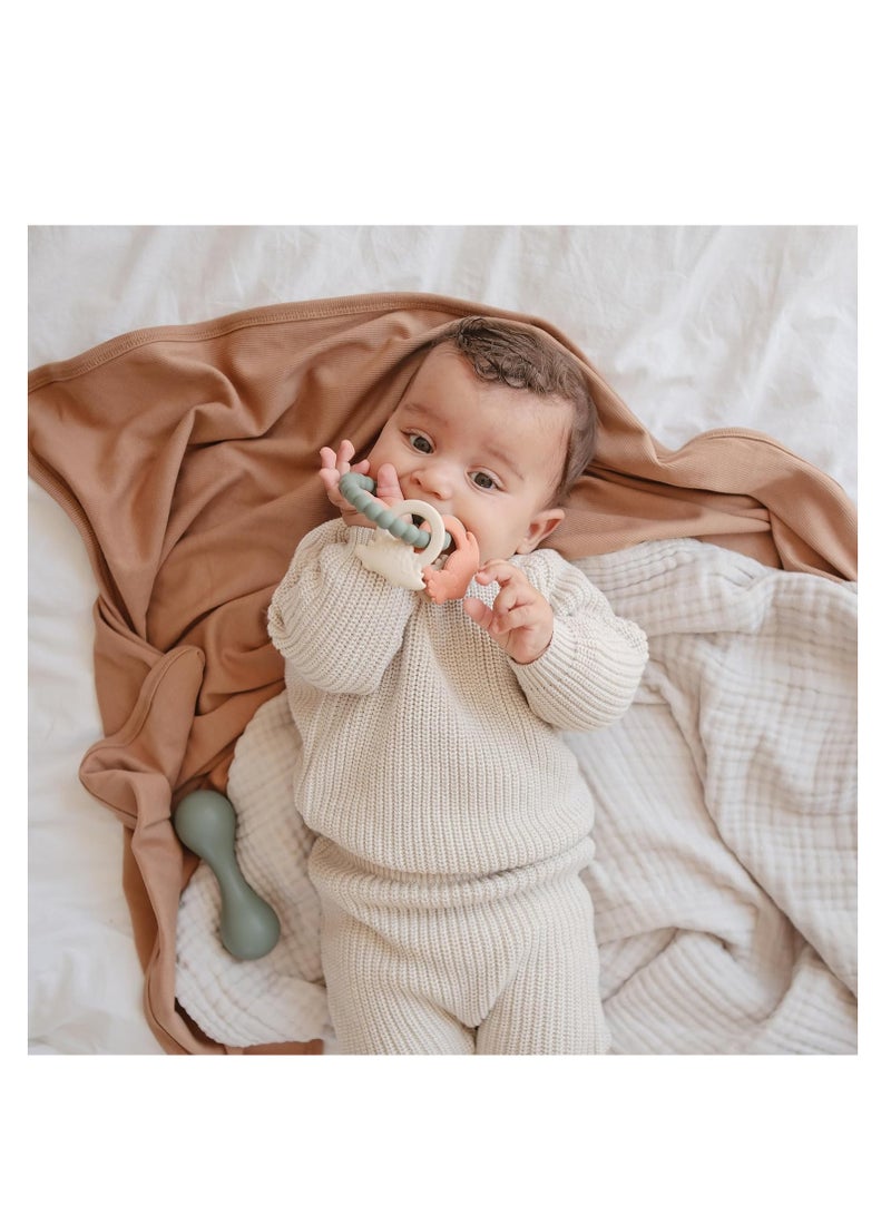 general Silicone Dino Teething Ring Toy  - Image 5