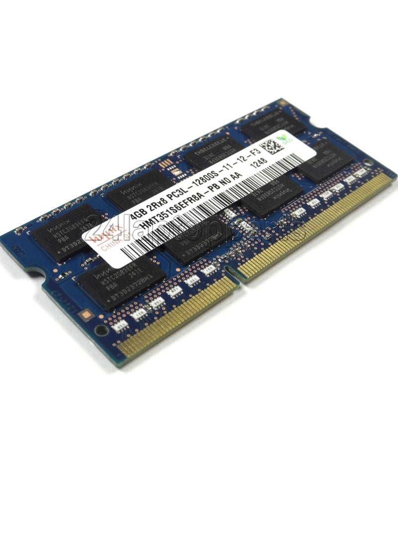 Hynix 4GB DDR3 Memory SO-DIMM 204pin PC3L-12800S 1600MHz HMT351S6EFR8A-PB - Image 1