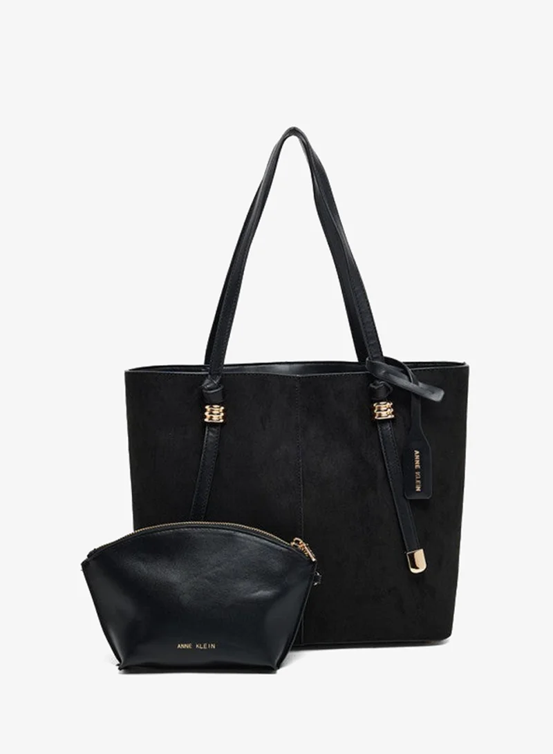 ANNE KLEIN Anne Klein Textured Tote Bag With Pouch