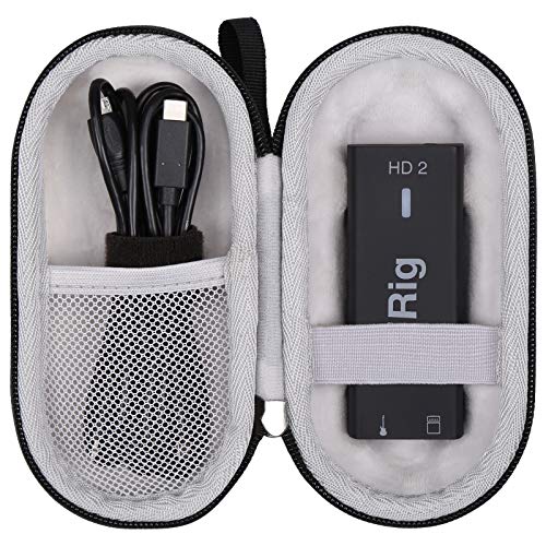 Aproca Hard Travel Storage Carrying Case for IK Multimedia iRig HD 2 digital guitar interface - Image 1