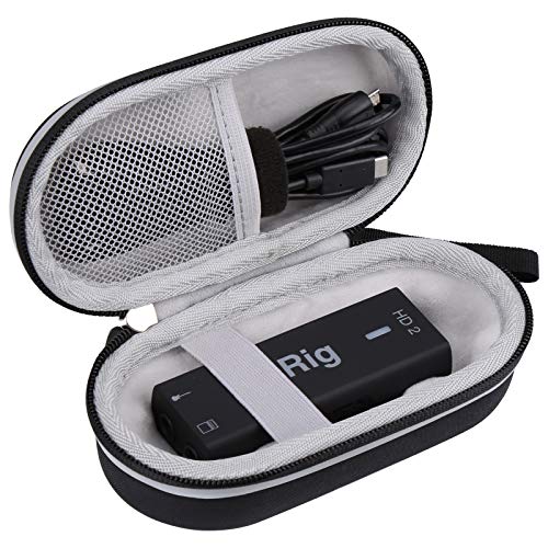 Aproca Hard Travel Storage Carrying Case for IK Multimedia iRig HD 2 digital guitar interface - Image 2