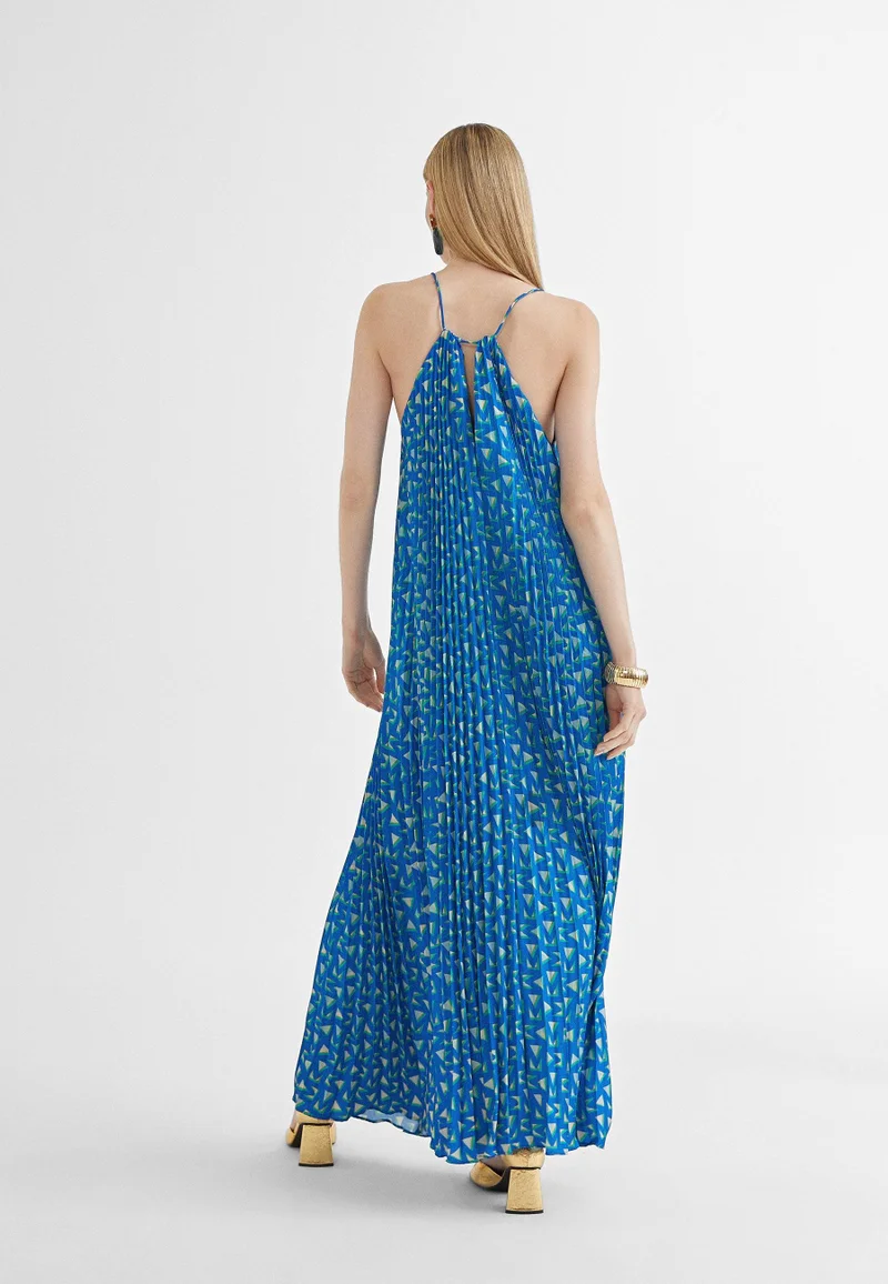 Lola Casademunt Monogrammed halter dress
