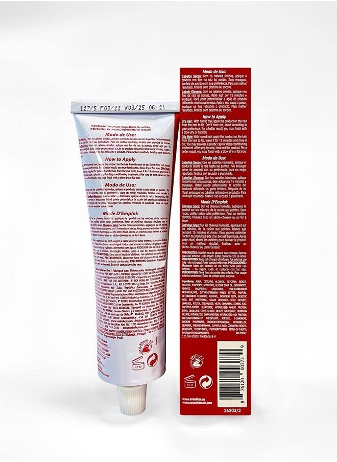 NOVEX Novex Keratin Recharge Leave In Conditioner, Reconstructive Keratin, Frizz Control and Damage Repair, 2.8 Oz  - Image 2