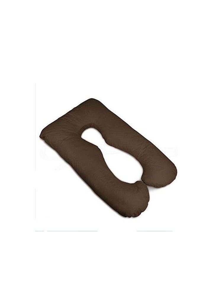 molody U Shaped Nursing And Maternity Pillow With Removable Velvet Cover  - Image 4