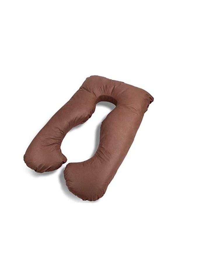 molody U Shaped Nursing And Maternity Pillow With Removable Velvet Cover  - Image 2