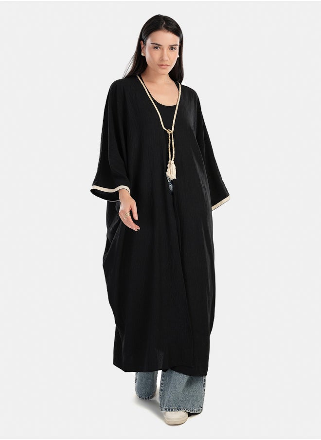 Clue Oversized Open Front Kimono  - Image 1