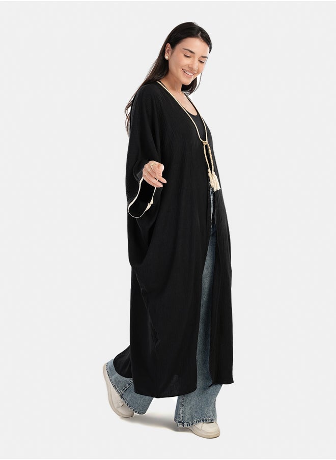 Clue Oversized Open Front Kimono  - Image 3
