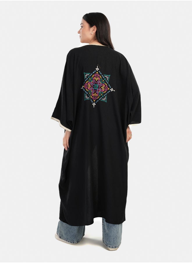 Clue Oversized Open Front Kimono  - Image 2