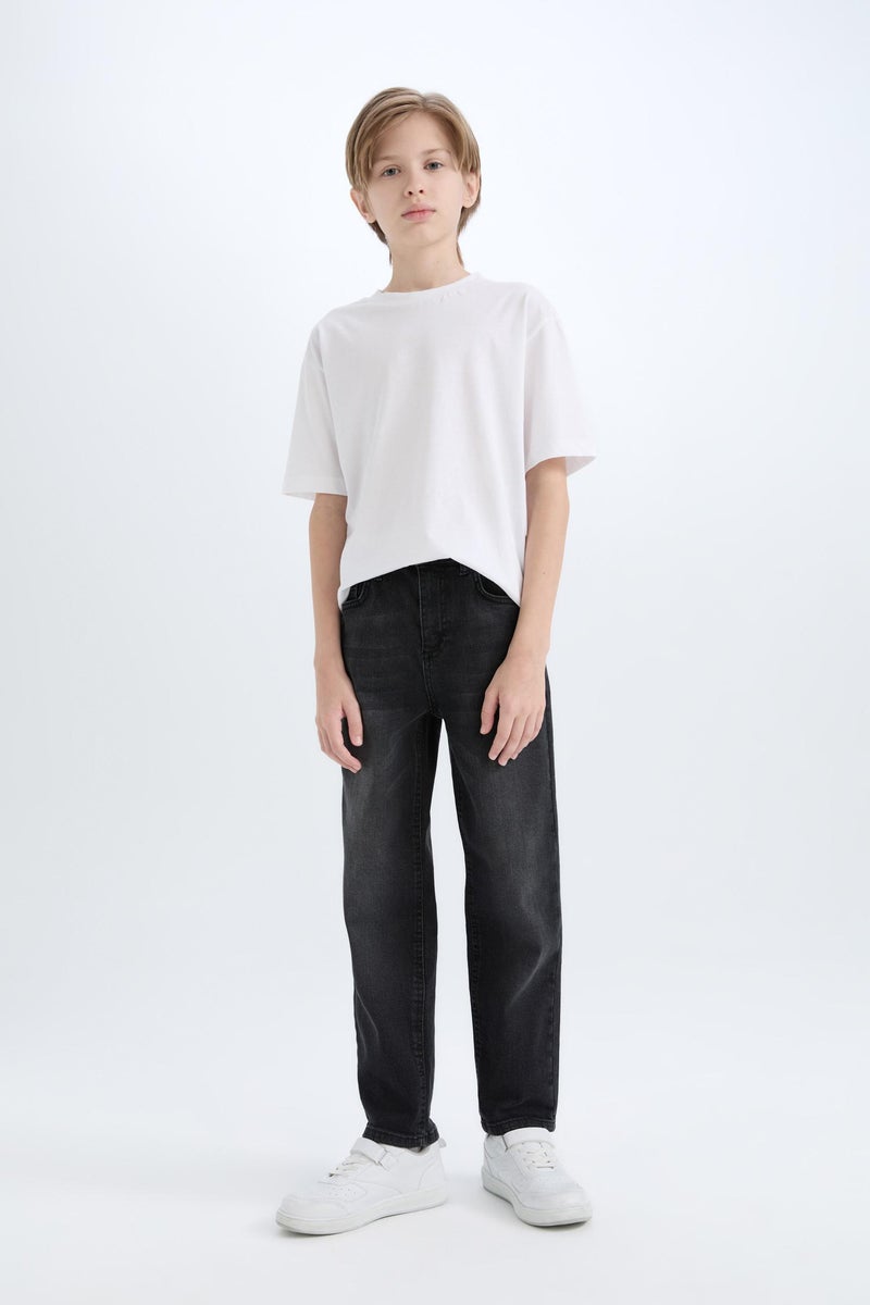 ديفاكتو بنطلون اولادي قصة مستقيمة جينز - Image 5