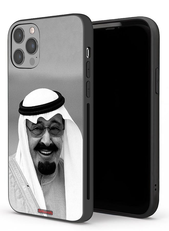Tolwak - Apple iPhone 12 Pro Protective Case King Abdullah Smiling Photo - Image 1