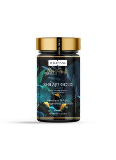 Kapiva Shilajit Gold 60 Capsules  - Image 1