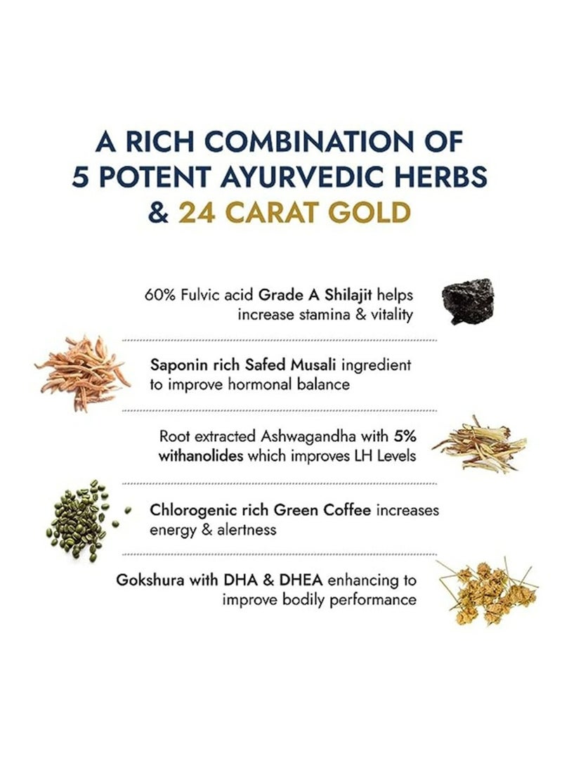 Kapiva - Shilajit Gold 60 Capsules - Image 1