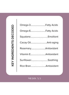 Medix 5.5 MEDIX Body & Face Moisturizer 20% Vitamin F Oil Hydrating Body Booster & Face Serum | Concentrated Vitamin F + Vitamin E Oil Super Serum For Skin Barrier | Body Oil | Crepey Skin Treatment, 1.7 Fl Oz  - Image 4