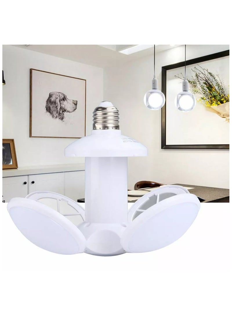 UFO LED Folding Football UFO Bulb High Brightness Light Indoors - Image 3