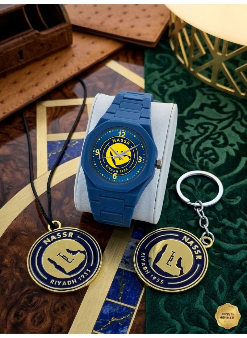 ساعة يد كوارتز للجنسين من NASSR