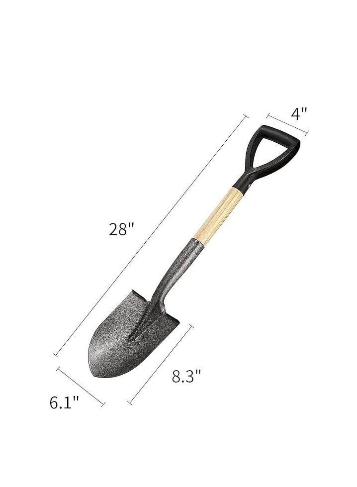 Midwest Round Mouth Shovel with 71cm Wood Handle - Image 3