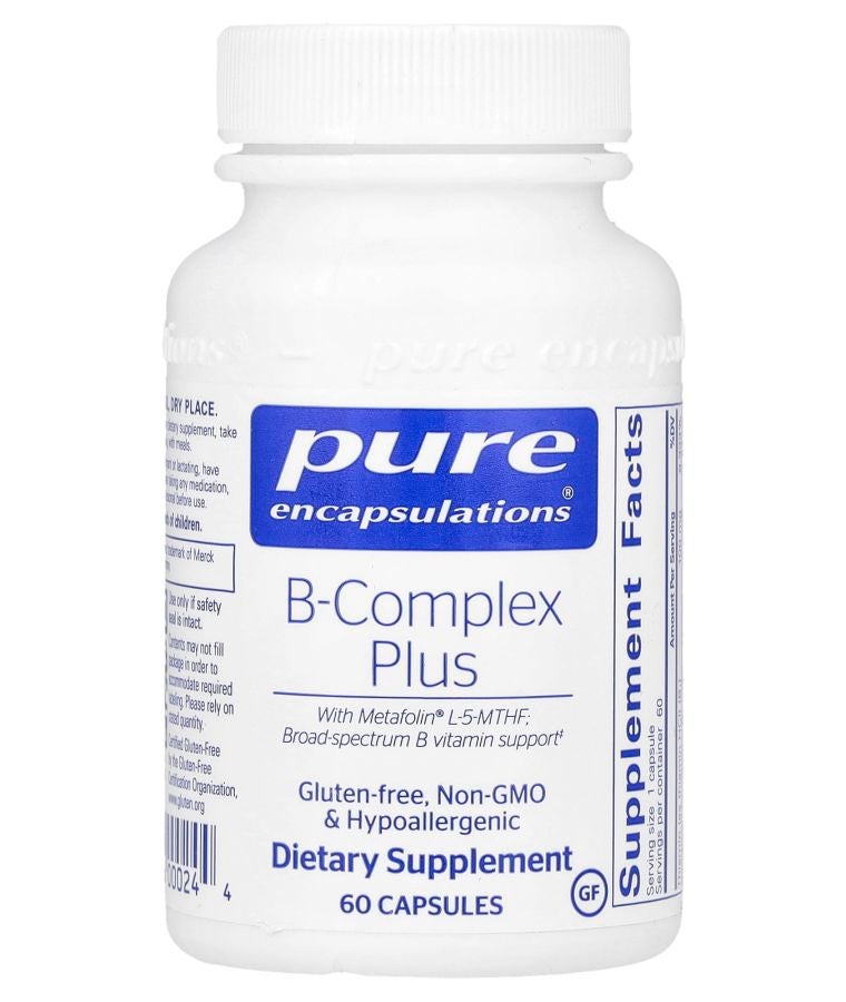 Pure Encapsulations B-Complex Plus 60 Capsules
