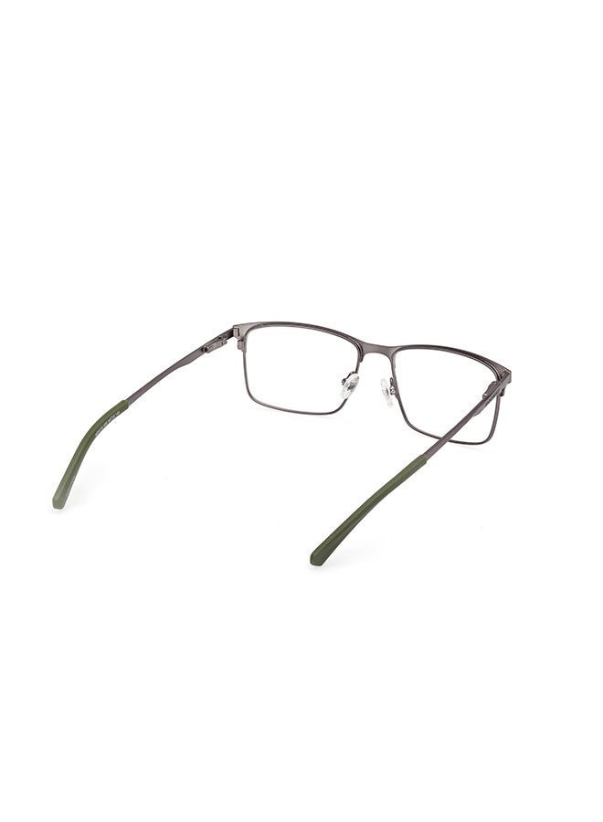 SKECHERS Men's Rectangular Eyeglass Frames Matte Gunmetal SKECHERS SE5011000954 54 mm - Image 5