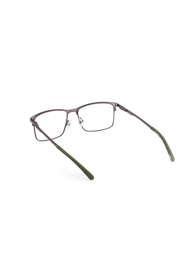 SKECHERS Men's Rectangular Eyeglass Frames Matte Gunmetal SKECHERS SE5011000954 54 mm - Image 3