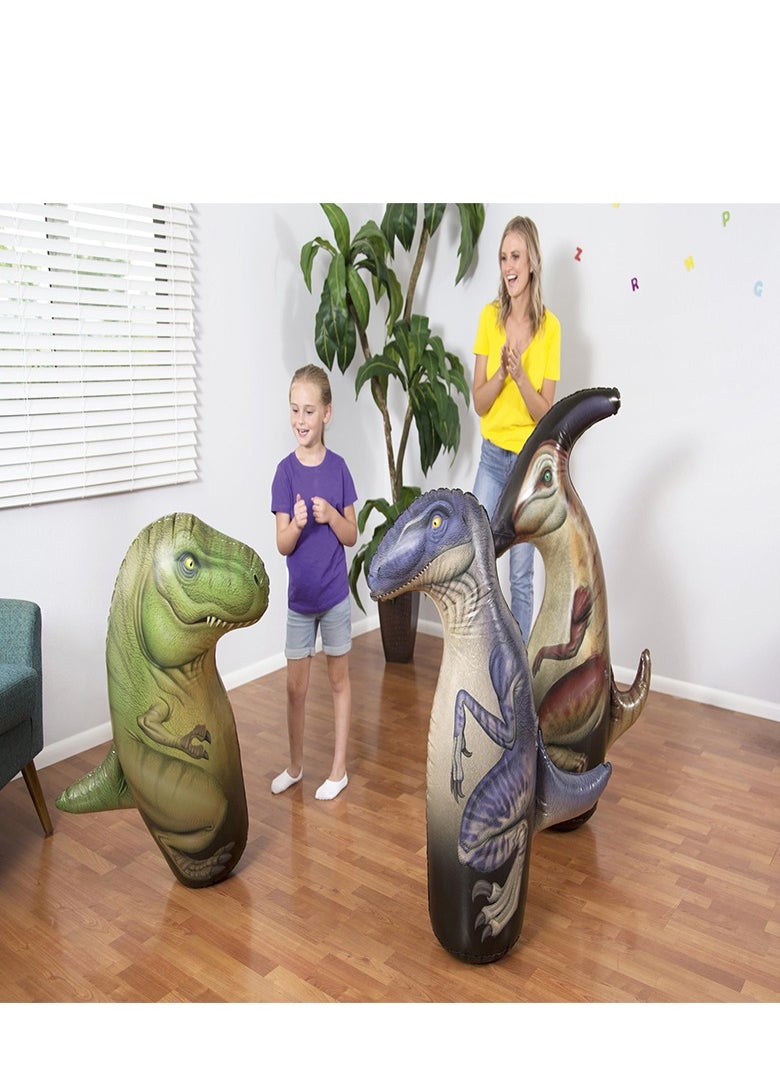 Bestway Kids Air Boxing Toy Dinosaur Shape 96cm Height - Single Piece Random Pick  - Image 2
