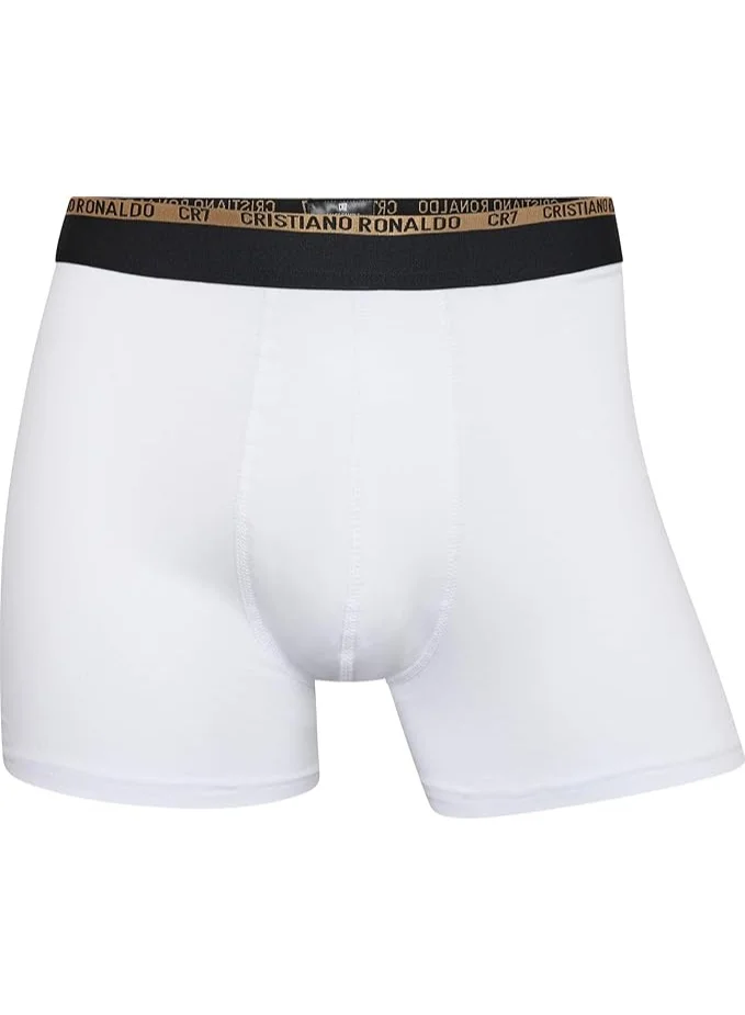 CR7  CR7 Men’s Basic Trunks 3-Pack – Premium Cotton Stretch Underwear (Multicolour) for Men | Best Price UAE