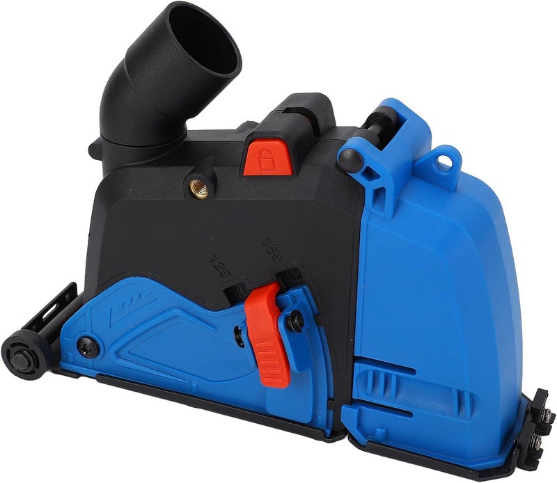 Angle Grinder Dust Collecting Guard Plastic, 0‑45mm Cutting Depth Grinding Shroud Multifunctional with Clamp Mouth Diameter for Woodworking, Furniture Processing, and DIY - Image 1