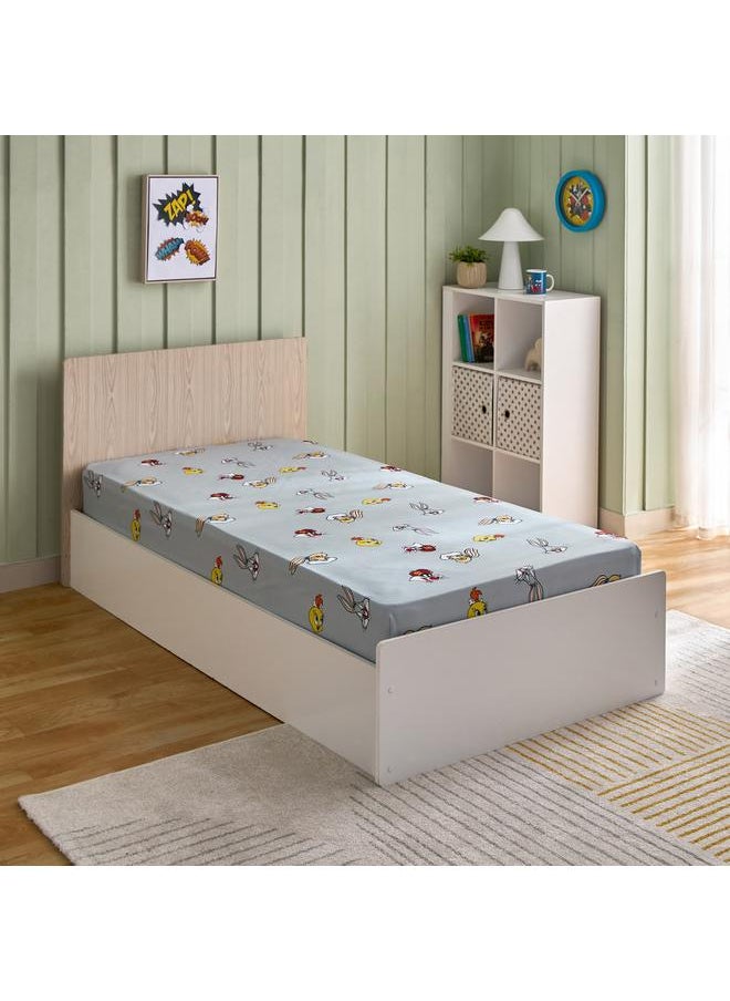 Looney Tunes Single Fitted Sheet 90X200 Plus 25 Cm  - Image 1